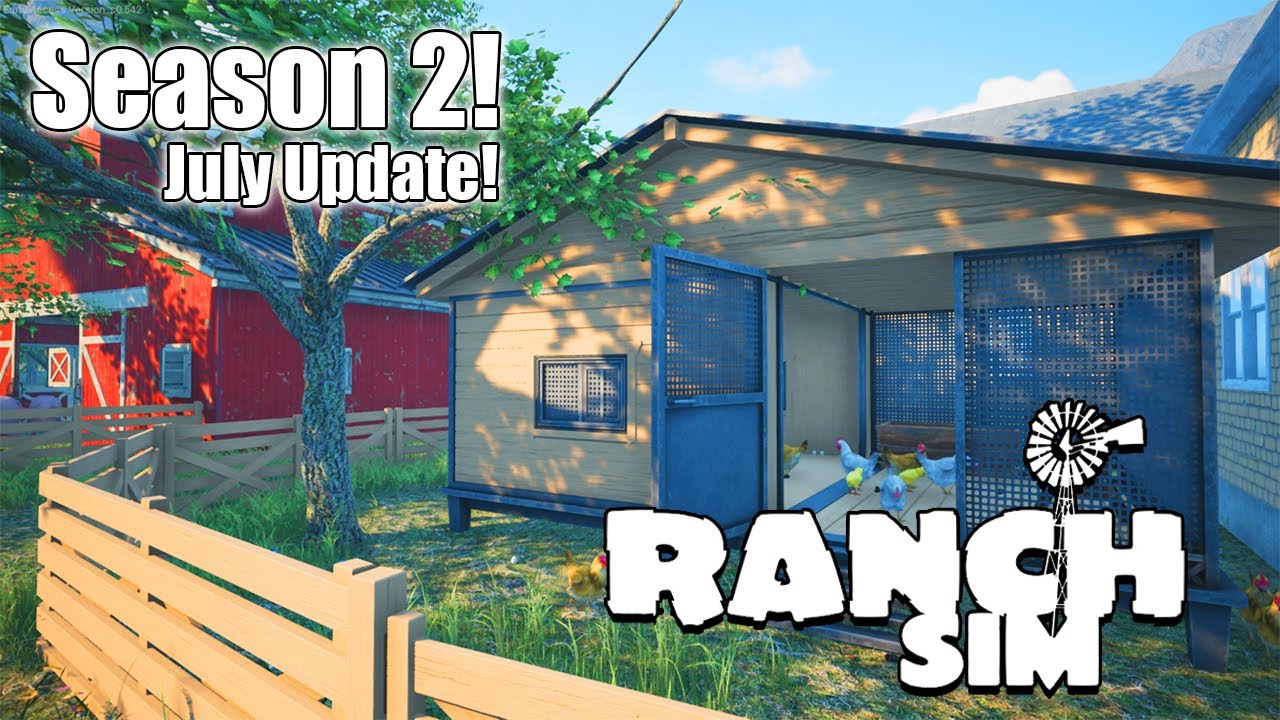 A New Home For Our Chickens (Expensive Coop) - Ranch Simulator