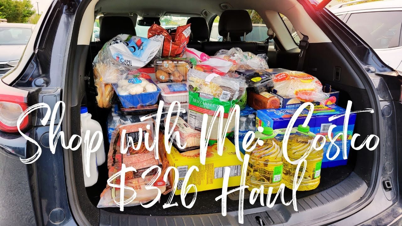 Shop With Me Costco - $326 Haul for two weeks