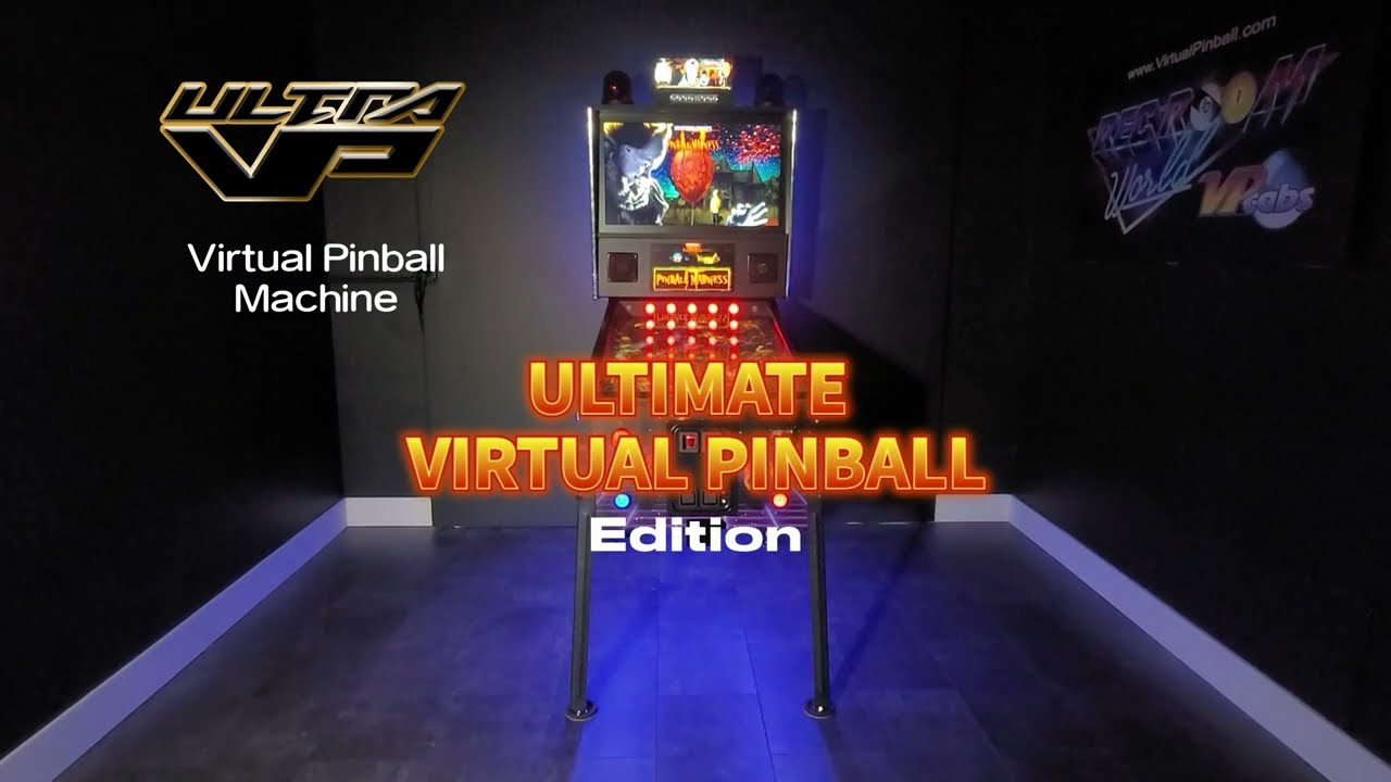 Ultimate Virtual Pinball ULTRA VP 4D Virtual Pinball Machine