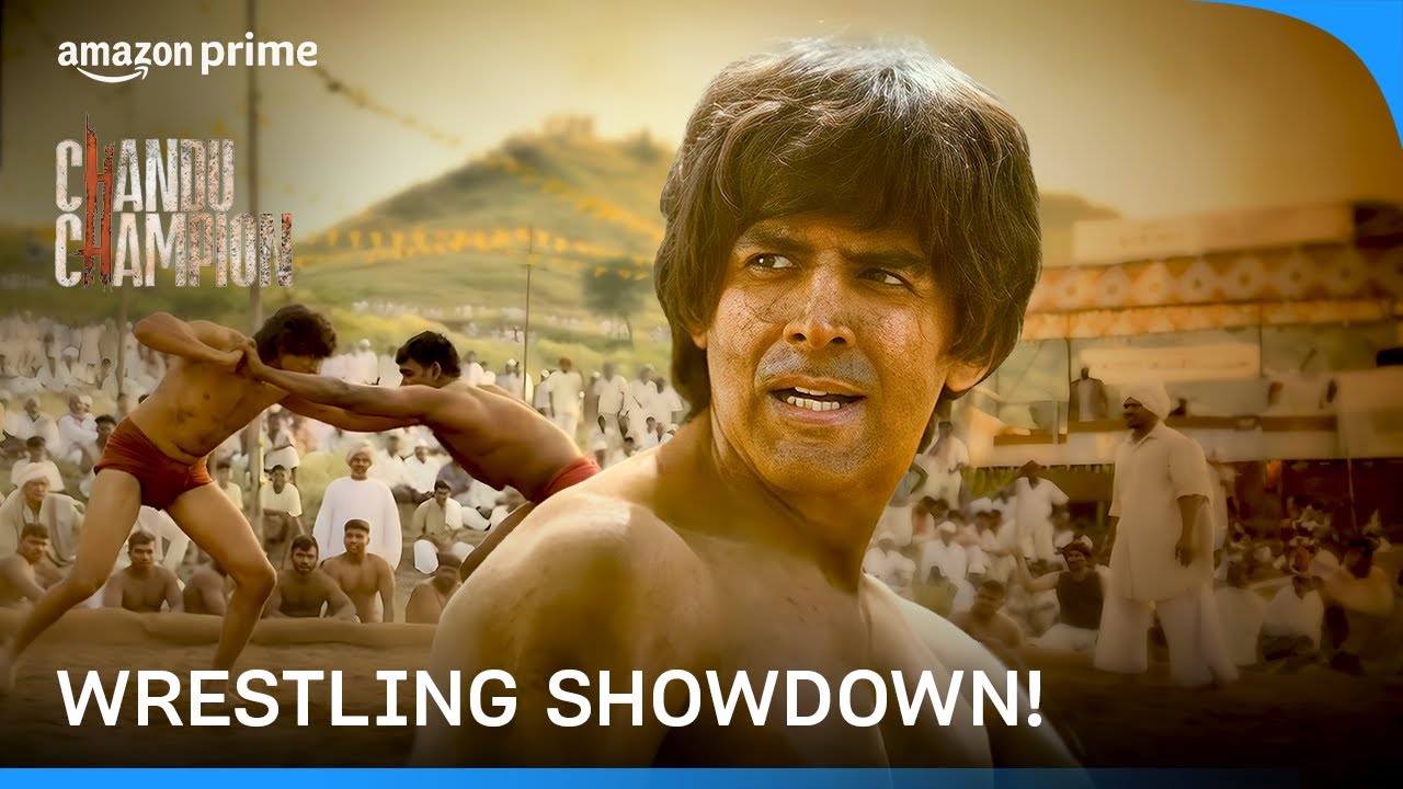 Chandu's Iconic Kushti Battle 🔥 | Chandu Champion | Kartik Aaryan | Prime Video India