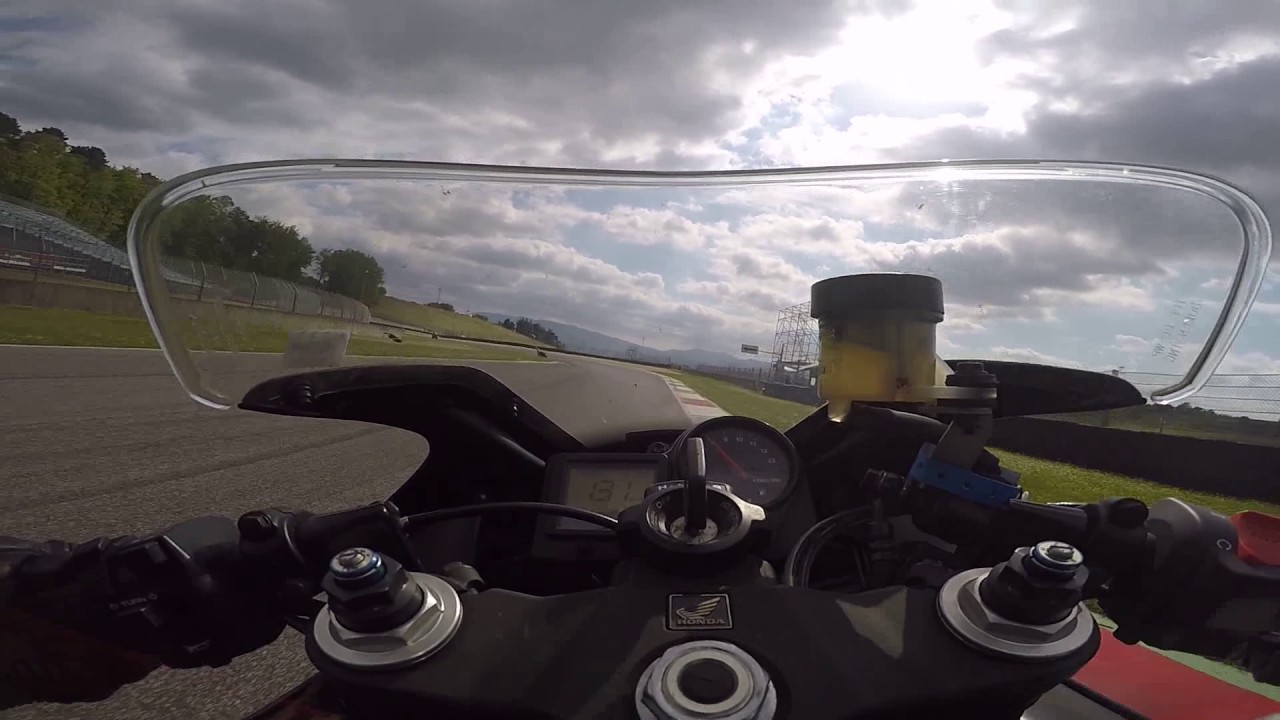 Mugello 22.4.2017 my fastest turn Honda CRB 900