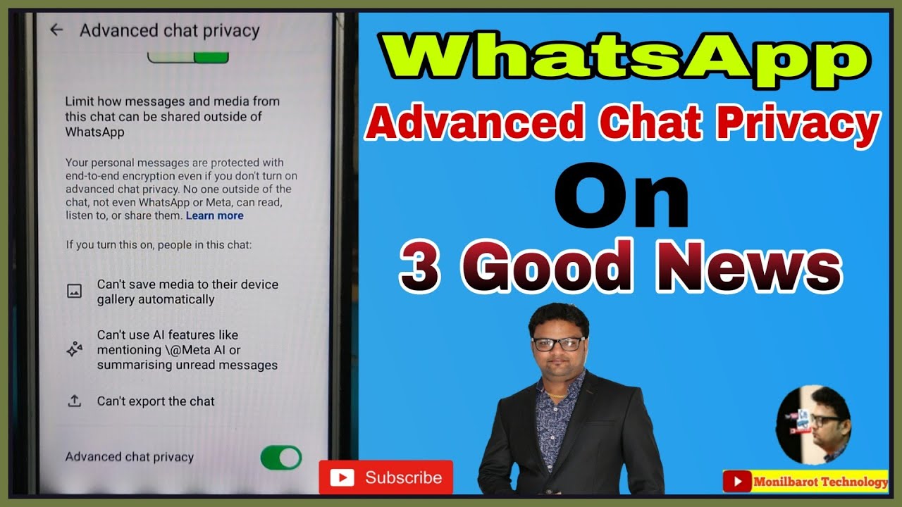 whatsapp advanced chat privacy l advanced chat privacy in whatsapp