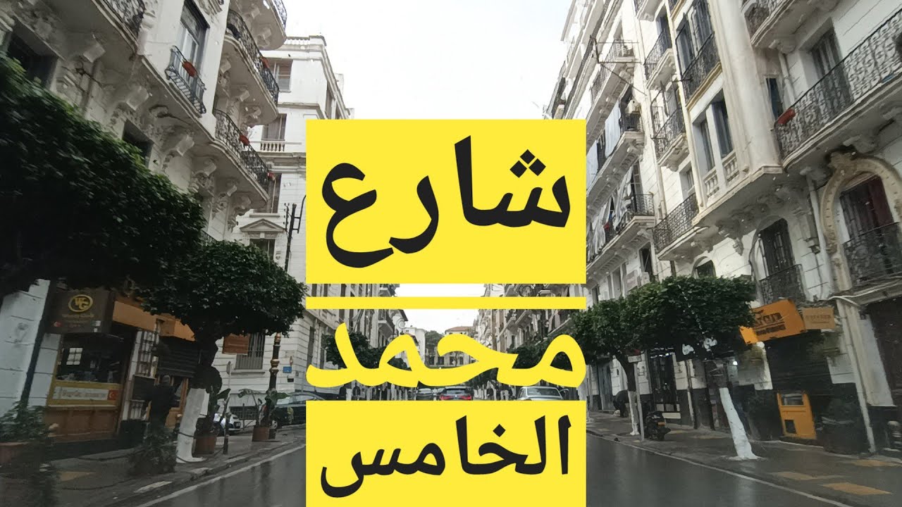 تحويسة شتوية في دزاير 🏙️ شارع محمد الخامس 📍 petite balade à Alger 🏙️ boulevard Mohamed cinq