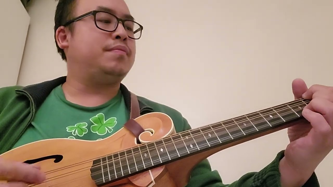 Practising on my F Model Weber Bitterroot Octave Mandolin - 