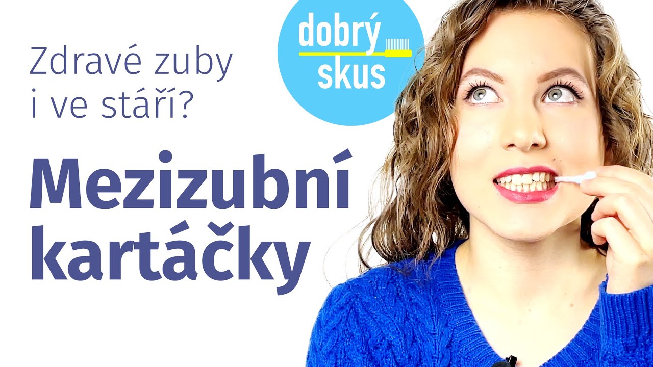 Mezizubní kartáčky - Můžu mít zdravé zuby až do stáří? Je krvácení dásní v pořádku?