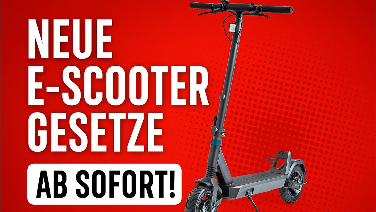 Neue Escooter Gesetze AB HEUTE ❗️