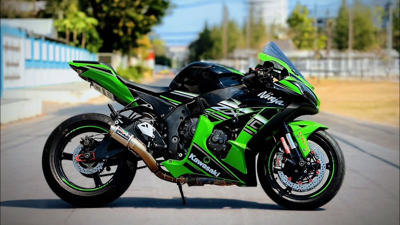 #บิ๊กไบค์มือสอง ✅️✅️ Kawasaki ZX10R ปี 2016 💰💰 ราคา 285,000 🥰🥰  โทร 095-448-3994 094-072-6506