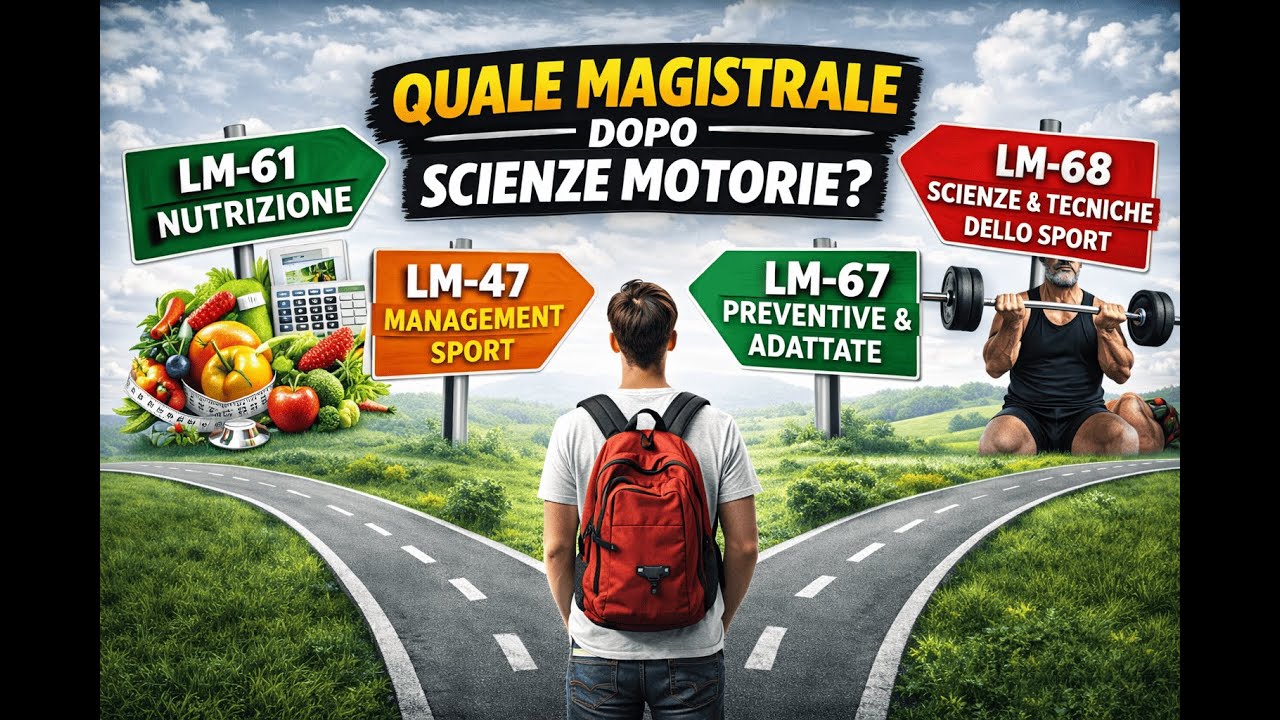 Scienze Motorie: guida completa alle magistrali LM-67, LM-68, LM-47 e LM-61