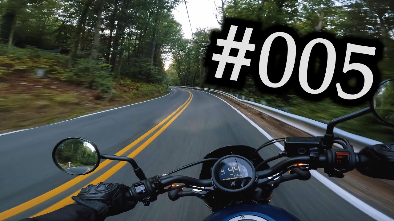 Connecticut Backroads on a Honda Rebel 500