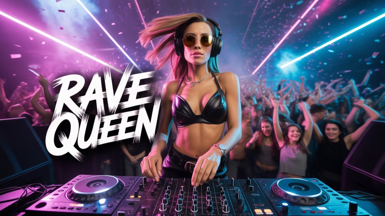 RAVE QUEEN 👑 Ultimate Techno & Rave Mix 2025  Female DJ Set  Dark Techno, Peak Time, Hard Groove