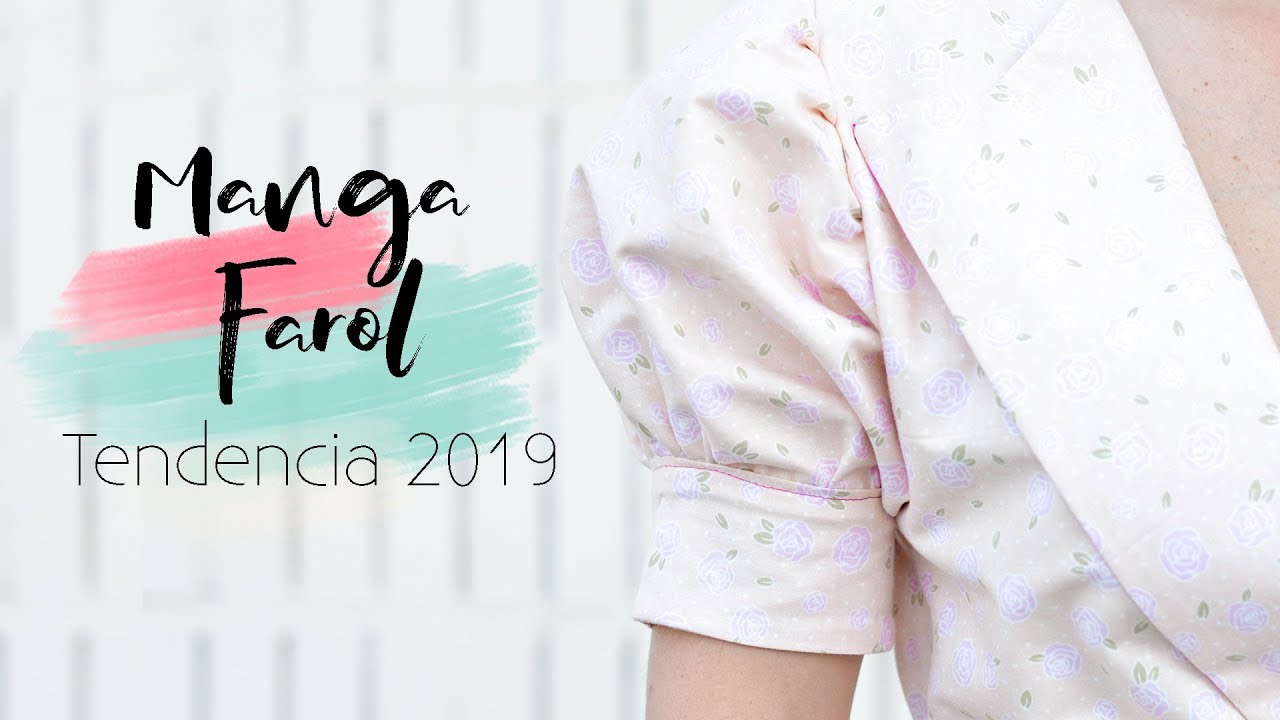 Como hacer MANGA FAROL, tendencia 2019 | DIY | Lorena Gil
