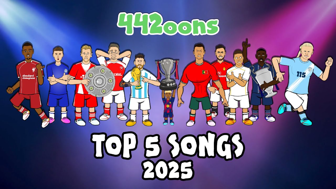 TOP 5 FOOTBALL SONGS 2025🎵