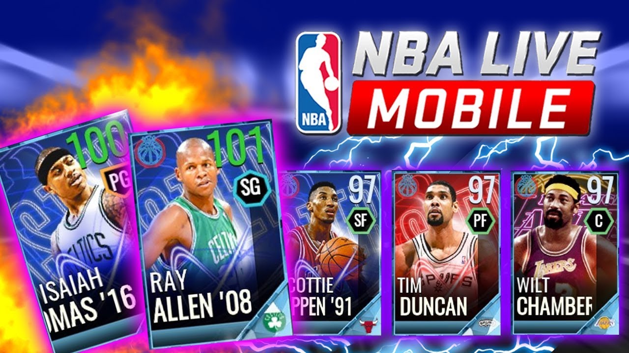 JUICED SHOWDOWN LINEUP REVEAL! NBA LIVE MOBILE GAMEPLAY