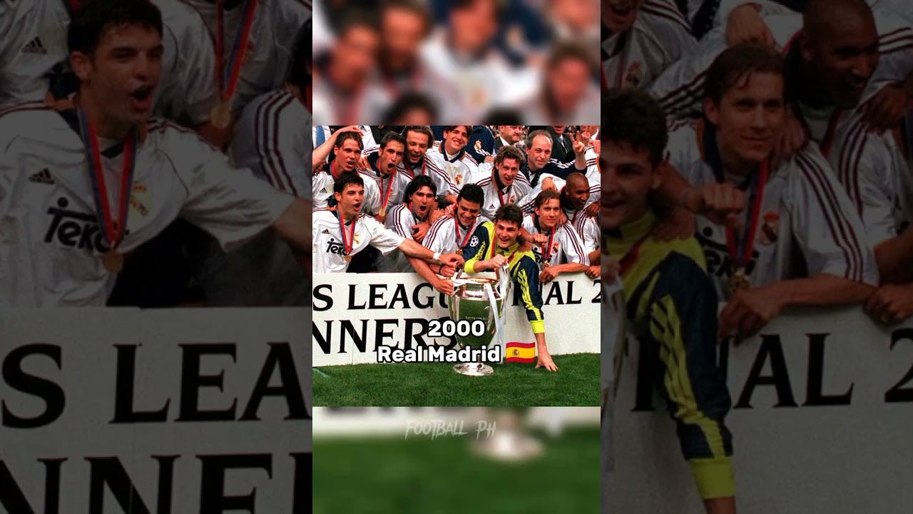 All UEFA champions league (UCL) winner's list 1992-2022 🏆 #shorts