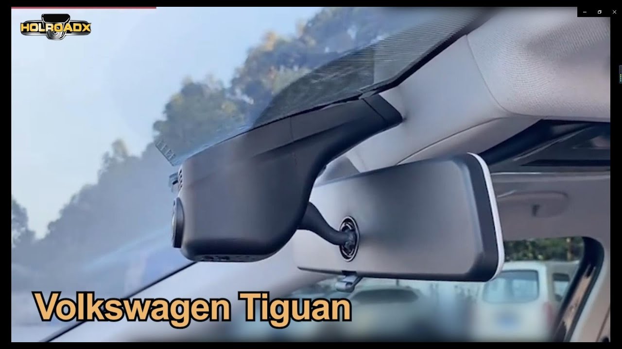 Dash Cam Installation on a  Volkswagen Tiguan L   #dashcam#Volkswagen#Holroadx