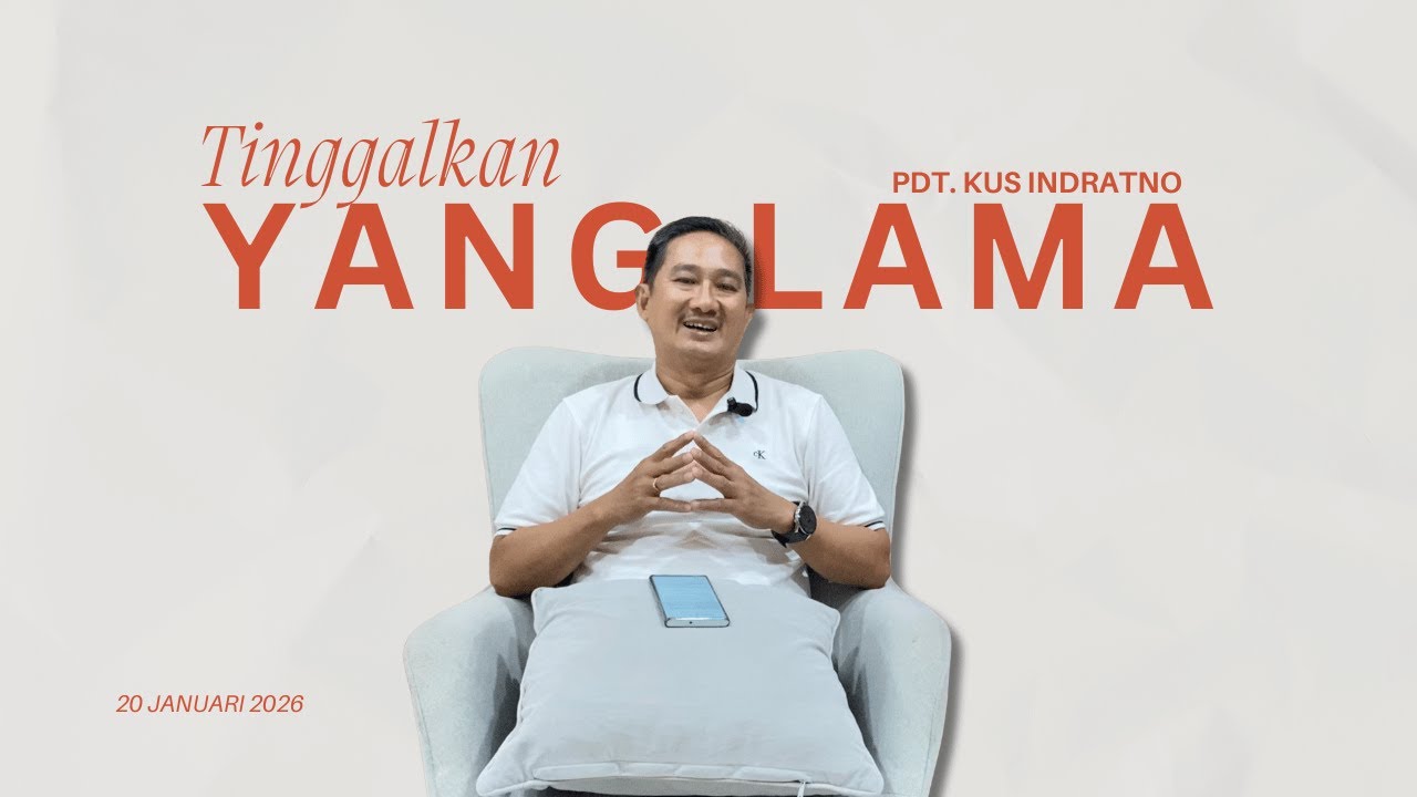 V-Devotion | Tinggalkan yang Lama (Pdt. Kus Indratno) | Renungan Harian 2026
