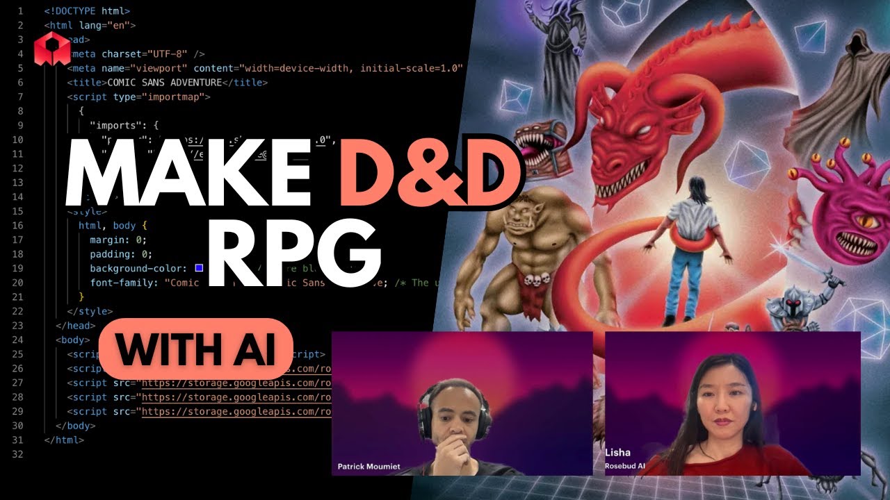 CREATIVES VS ENGINEERS making a D&D RPG with AI