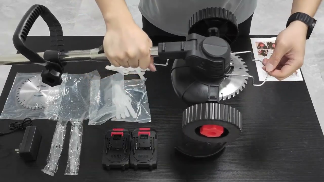 iToolMax 3 In 1 Cordless Grass Trimmer  installation
