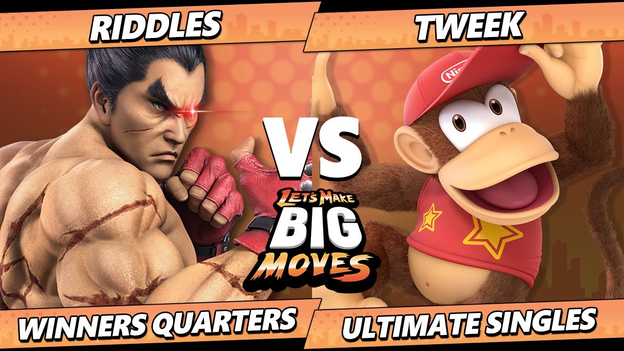 LMBM 2023 Top 16 - Tweek (Diddy Kong) Vs. Riddles (Kazuya) SSBU Ultimate Tournament