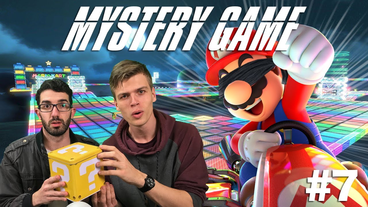 BLINDFOLDED MARIO KART: Mystery Game #7