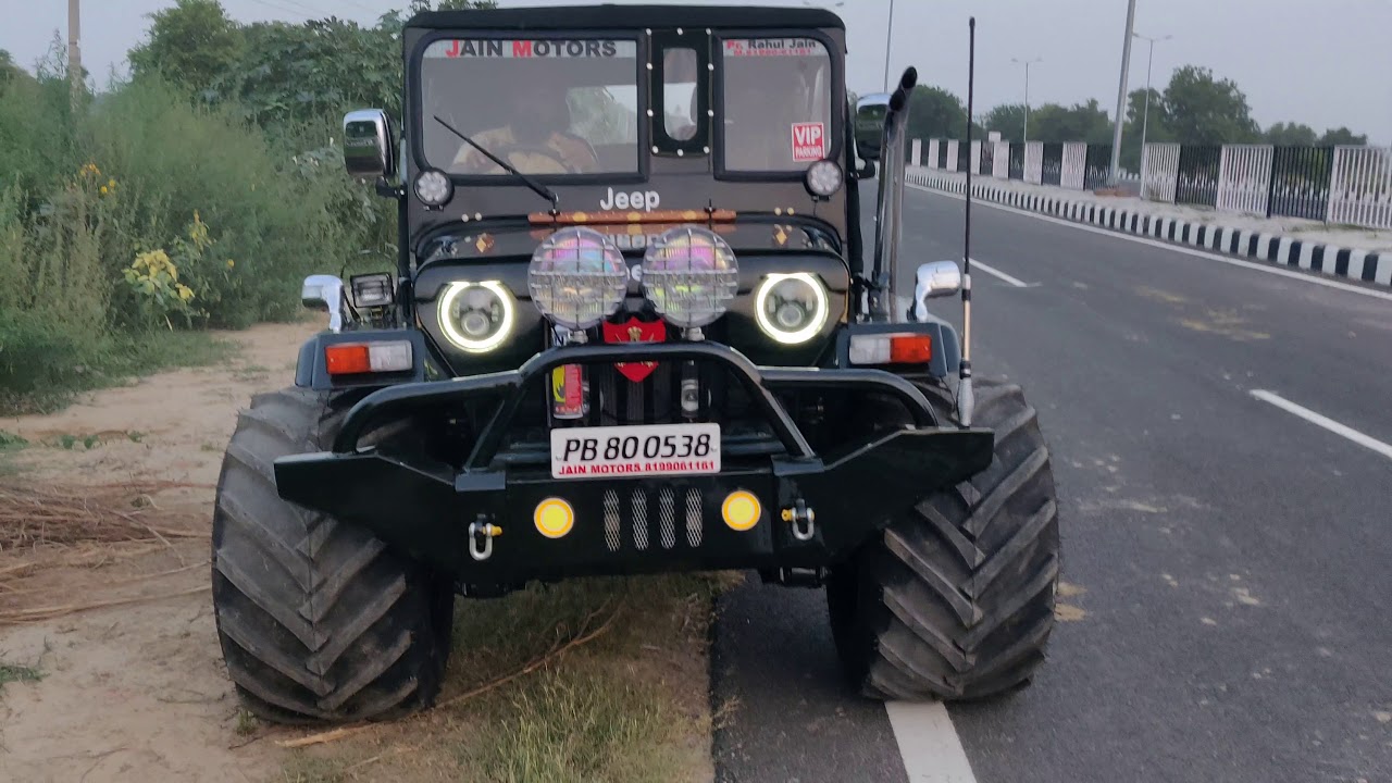 Trials Modified Open Jeep (Jain Motor's)