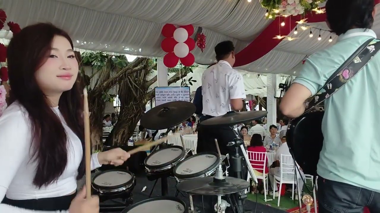 Tơ Hồng Chachacha Dân Ca Miền Nam | NiNi Drum