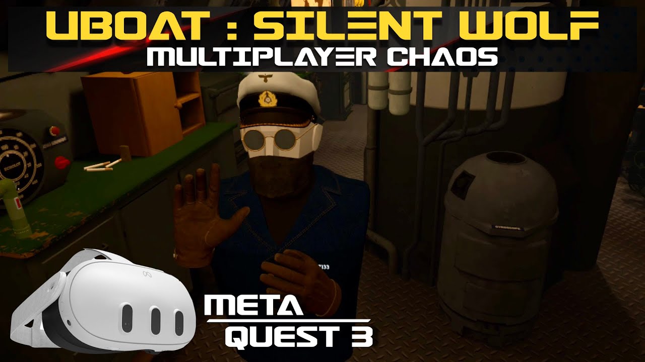 UBOAT: SILENT WOLF. French Captain rage quits! PART 2. META QUEST 3