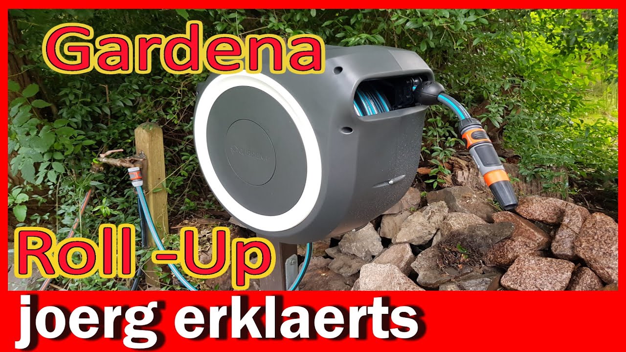 Montageanleitung Gardena Schlauchbox Rollup xl Schlauchtrommel DIY Rollup Tutorial No.410