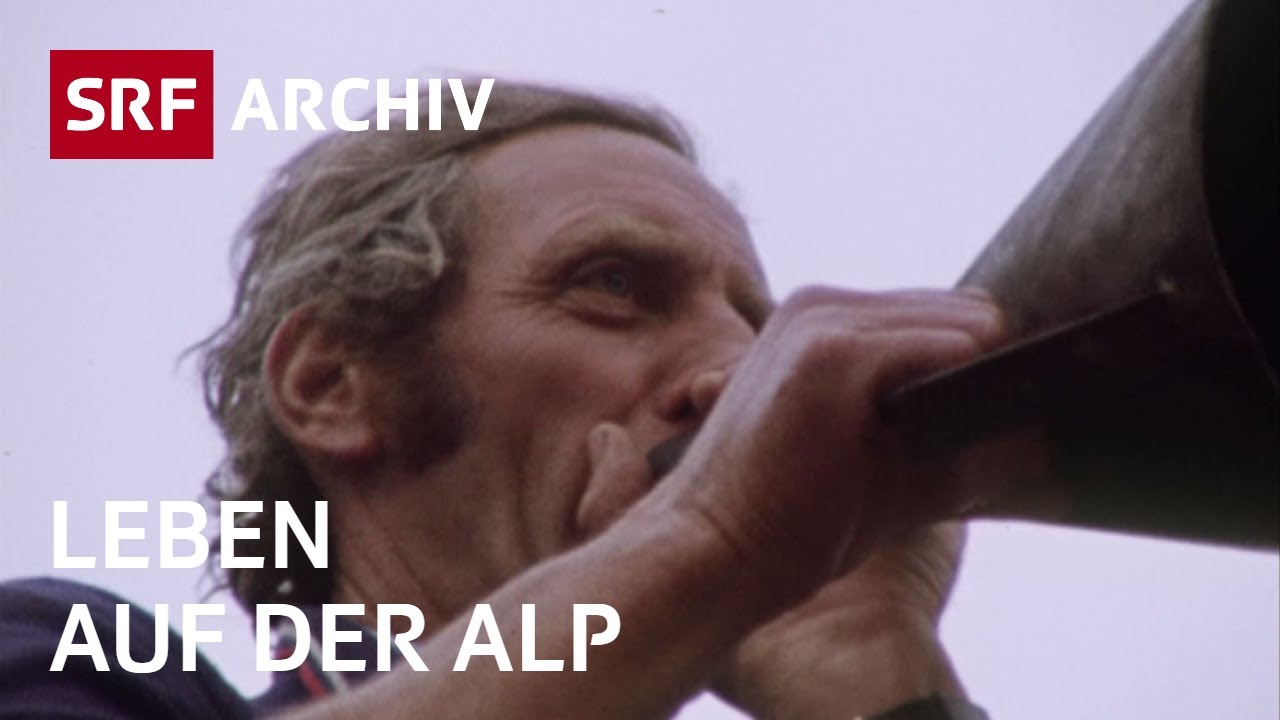 Alpwirtschaft im Wallis (1975) | Leben auf der Alp in der Schweiz | SRF Archiv