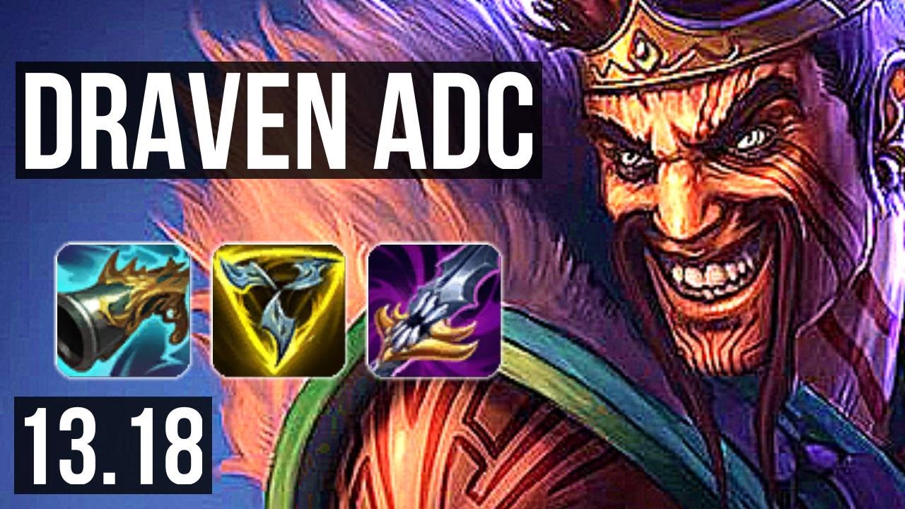 DRAVEN & Leona vs KAI'SA & Blitz (ADC) | Quadra, Legendary, 1.7M mastery | BR Challenger | 13.18