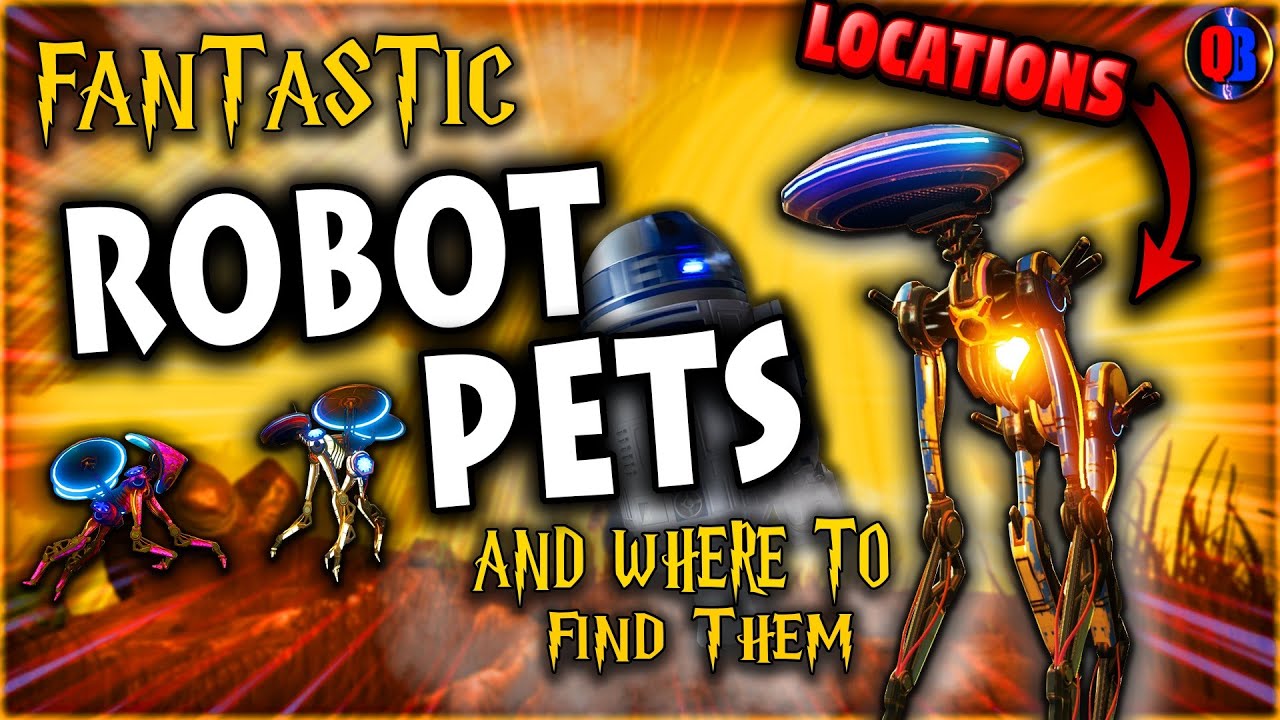 No Man's Sky Robot Companions How To Find Robots The Best Way | Robot Pets Locations