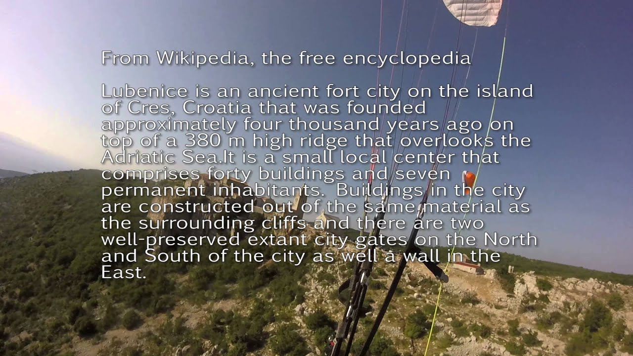 Paragliding Lubenice 2015