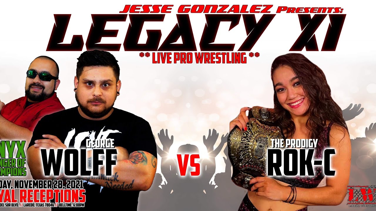 Match #5 George Wolff vs Rok C/Roxanne Perez WWE/NXT