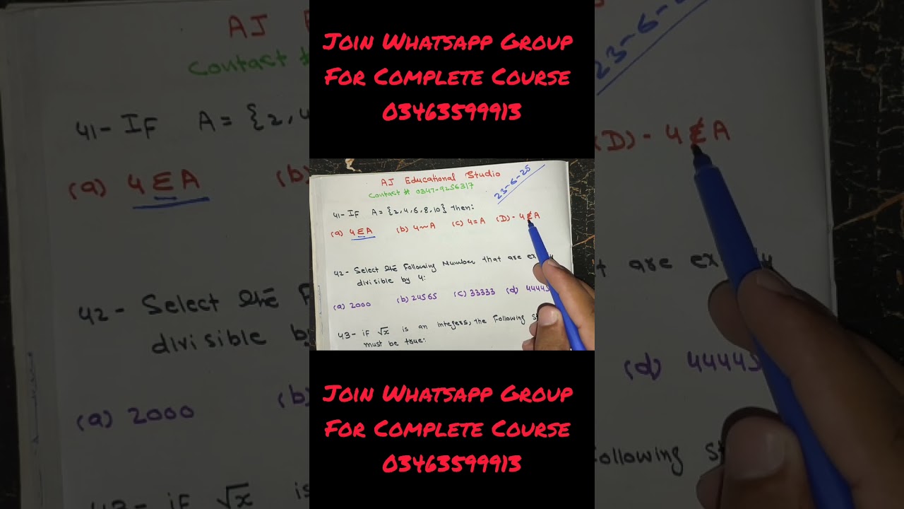 23 june 2025 matric category test paper sts iba | Sukkur IBA Math Test Solutions | Math Solution