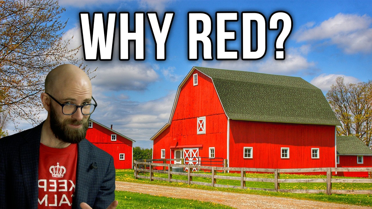 Why are Barns Always Red?