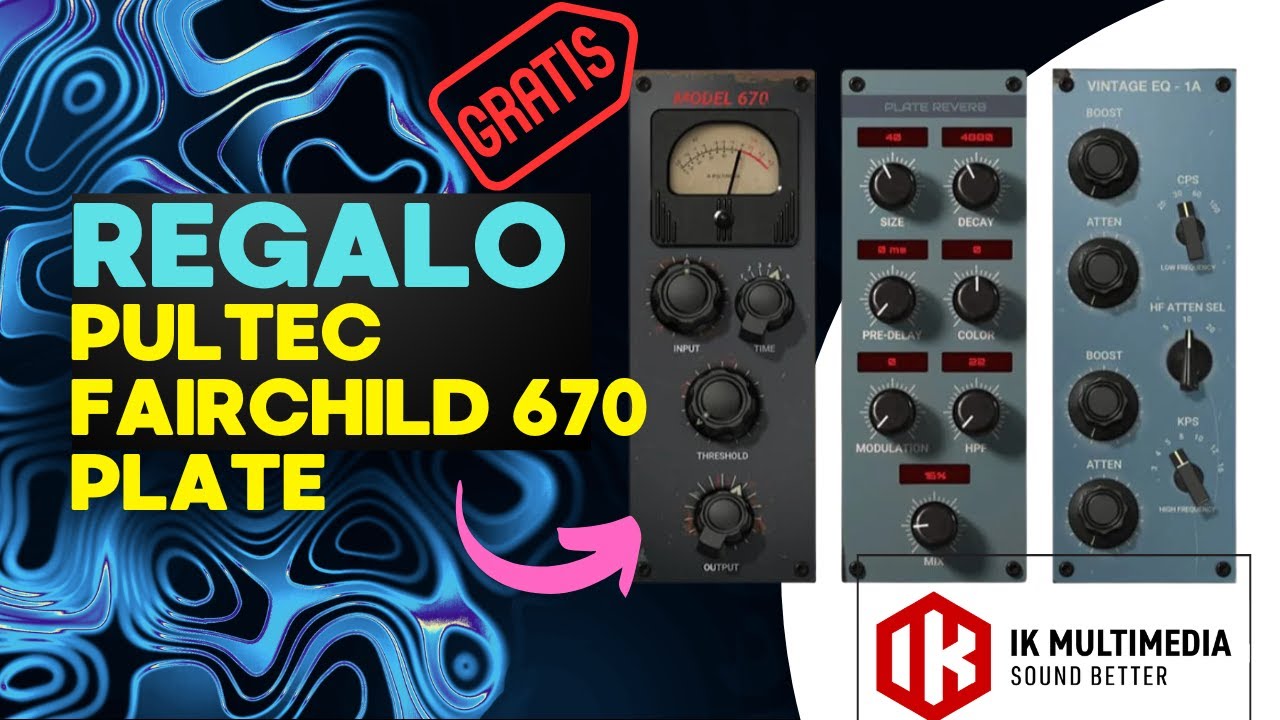 IK MULTIMEDIA GRATIS 3 Plugins Gratis