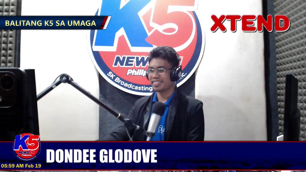 K5 News FM Bayawan Digital News Live Stream | Balitang K5 sa Umaga hosted by K5 Dondee Glodove