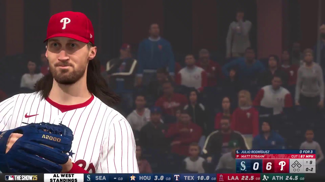 MLB 25 The Show Mariners @ Phillies Interleague continuation