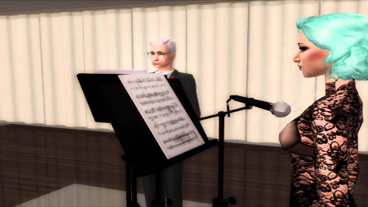Tony Bennett & Lady Gaga - The Lady Is A Tramp [The Sims 2] HD