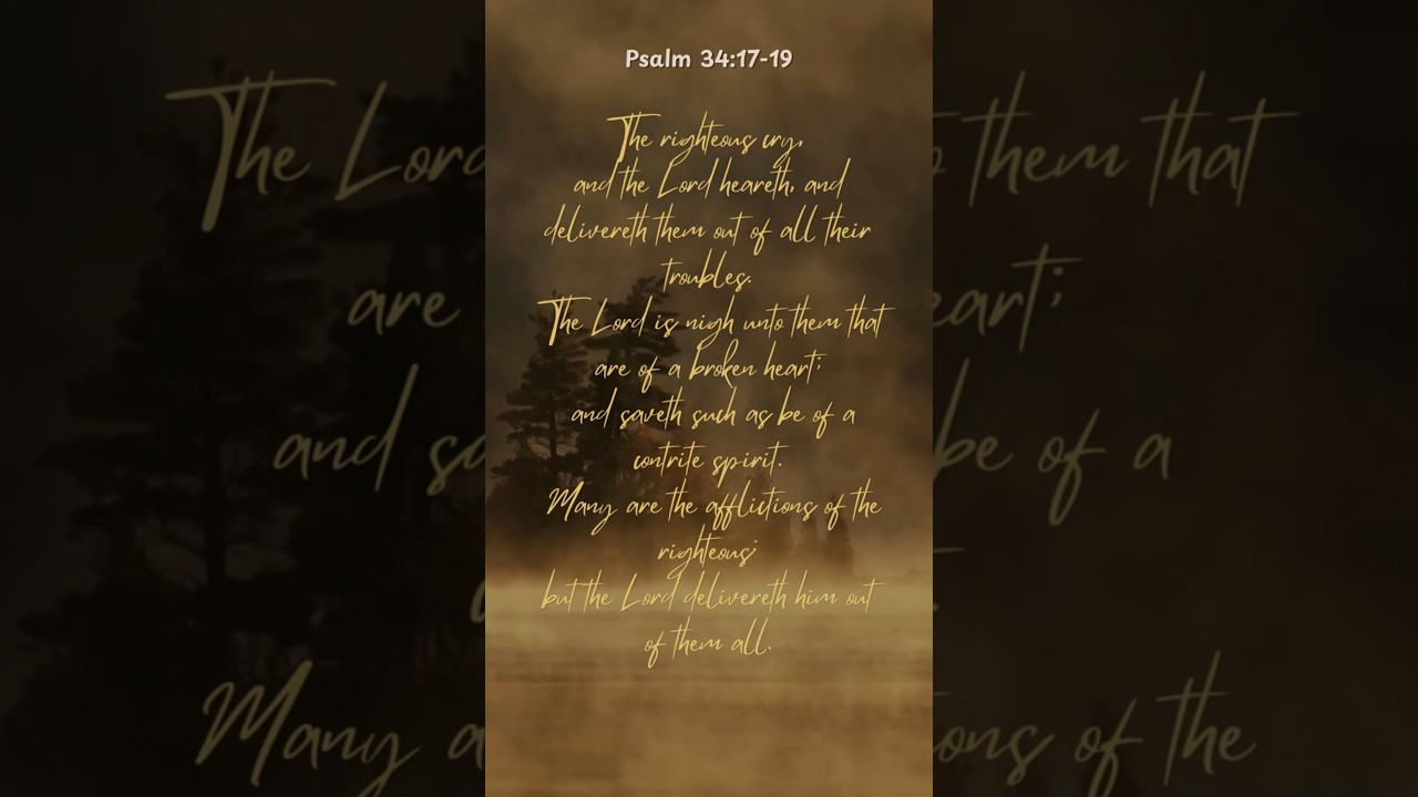 The Lord Is Near 💛 | Psalm 34