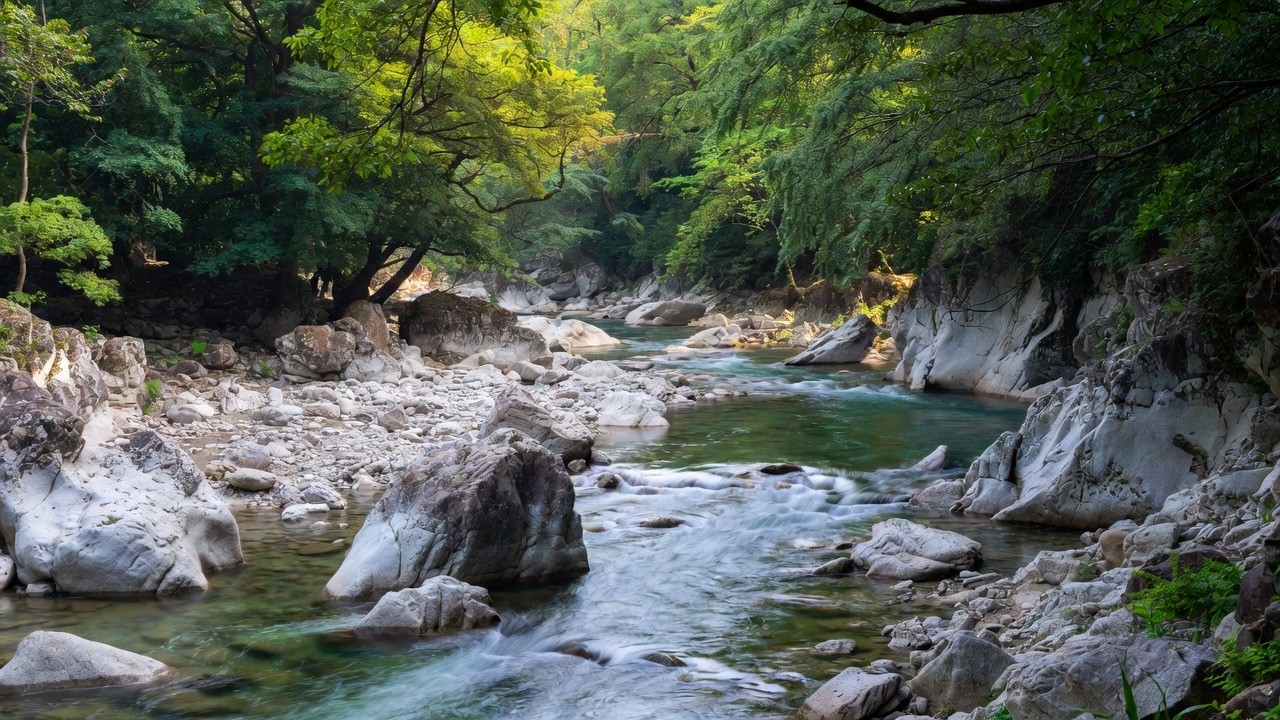 Pure River Water Sounds | Natural White Noise for Better Sleep