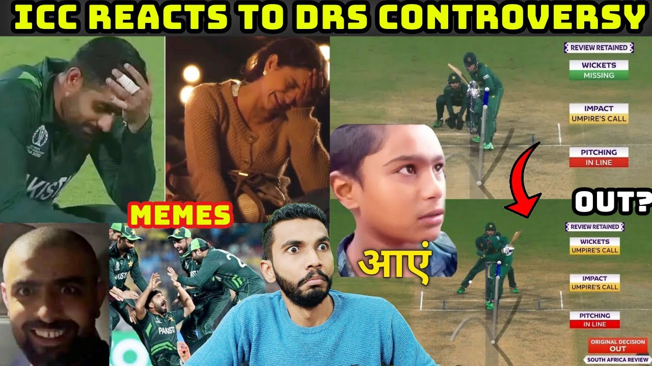 PAKISTAN DRS DRAMA | PAK VS SA WC 2023 MEMES