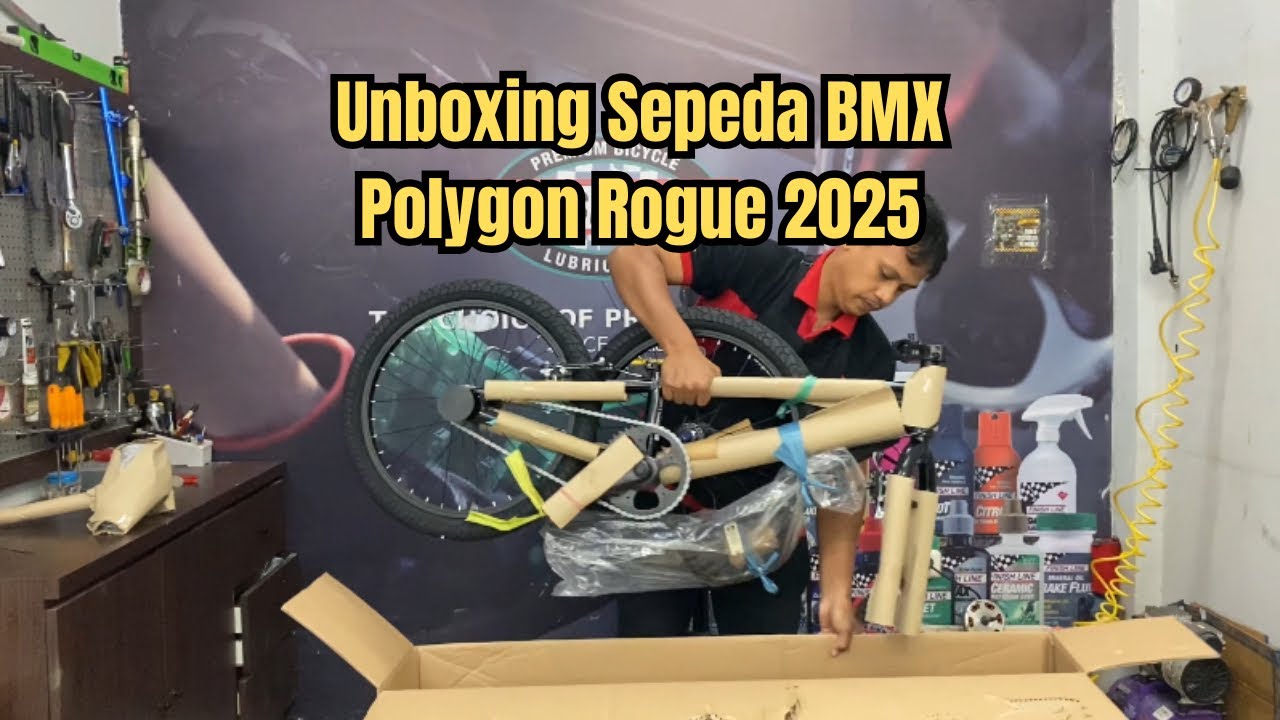 Unboxing BMX Polygon Rogue terbaru ditahun 2025