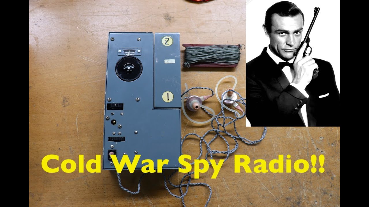 1950's Cold War Spy Radio   Does It Work?
