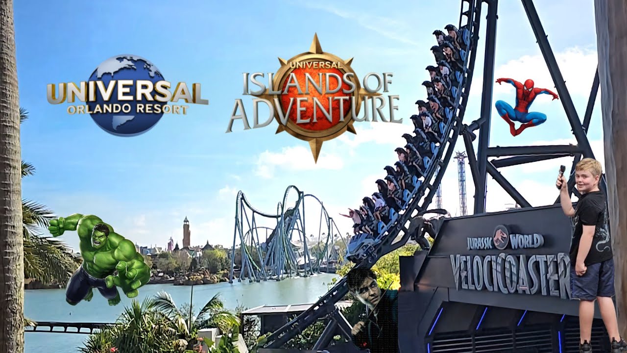 Universal Islands Of Adventure Vlog - AMAZING Theme Park!!