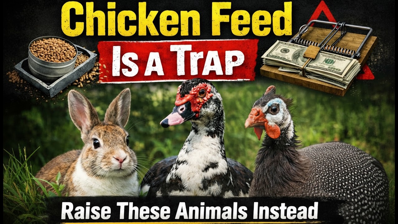 Stop Wasting Money on Chicken Feed – These 3 Animals Feed Themselves Naturally Year-Round