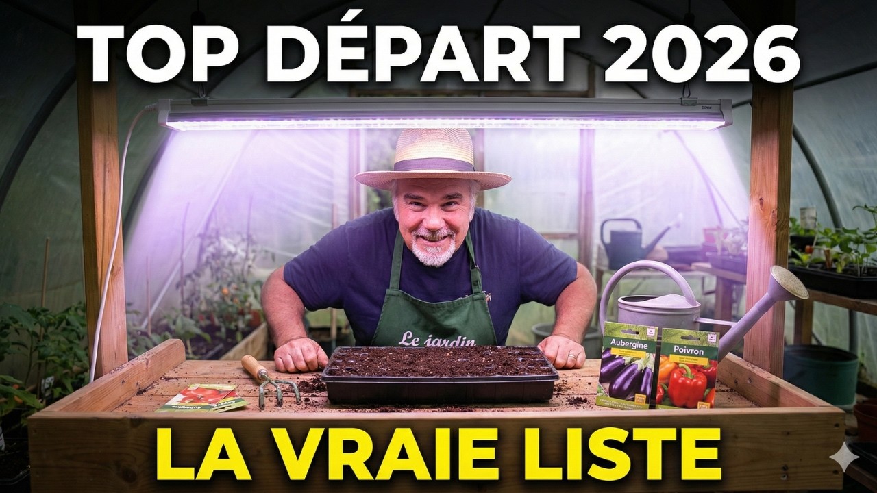 SEMIS JANVIER 2026 : Le Top Départ ! (La seule liste dont tu as besoin)