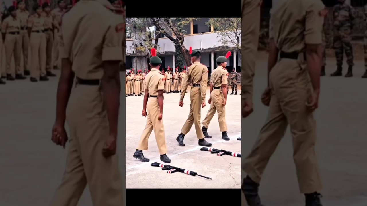 NCC DST Nikat line chal ki command || NCC drill test video || NCC Video