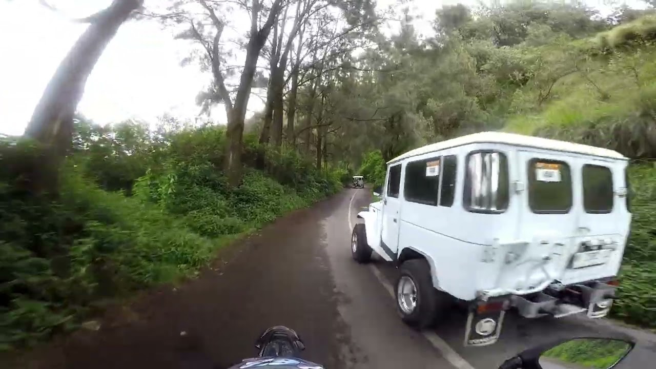 RUTE PULANG DARI LAUTAN PASIR BROMO VIA NONGKOJAJAR PASURUAN 