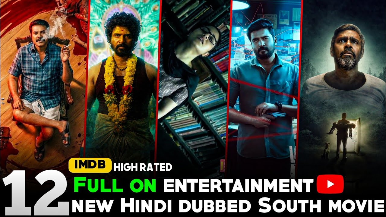 top 12 new released south hindi dubbed movie available on youtube